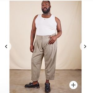 Big Bud Press Trousers - Khaki Grey NEW